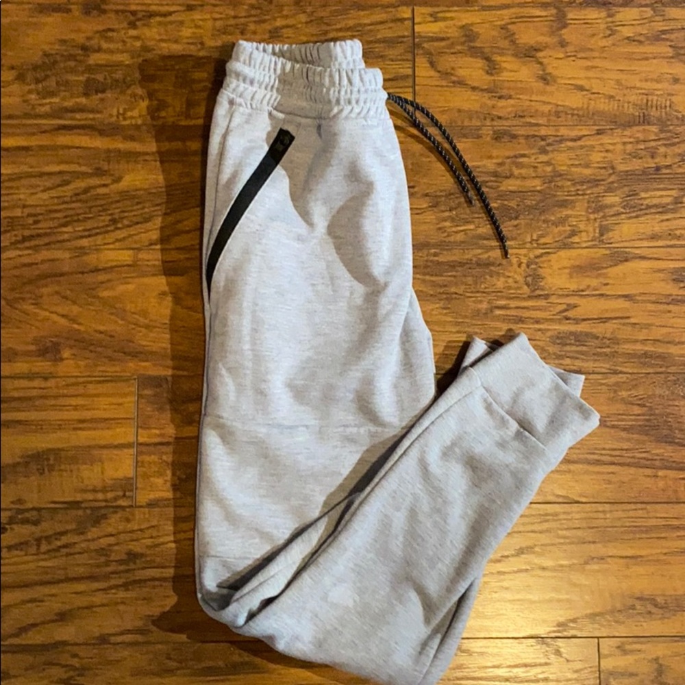 Grey sweatpants